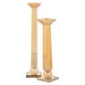 Candle holder Milou big Amber Candle holder Milou big Amber