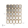 Mirror Marila with 25 mirrors Mirror Marila with 25 mirrors