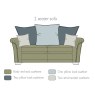 Adler 2 Seater Pillowback Sofa by Alstons Adler 2 Seater Pillowback Sofa by Alstons