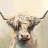 Canvas Oil Highland Cow 80x100cm