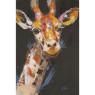 Canvas Oil Giraffe 60x90cm