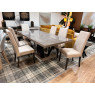 Ambra 200 x 102cm Dining Table & 6 Dining Chairs Set (Showroom Clearance) Ambra 200 x 102cm Dining Table & 6 Dining Chairs Set (Showroom Clearance)