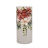 Poinsettia Candle Holder 22cm