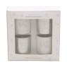 Set of 4 Xmas Votive Candles