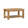 Queensbury Oak Coffee Table with Shelf Queensbury Oak Coffee Table with Shelf