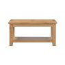 Queensbury Oak Coffee Table with Shelf Queensbury Oak Coffee Table with Shelf