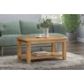Queensbury Oak Coffee Table with Shelf Queensbury Oak Coffee Table with Shelf