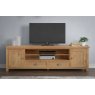 Queensbury Oak Extra Large TV Unit Queensbury Oak Extra Large TV Unit