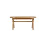Queensbury Oak Oval Cross Leg 176-256cm Extending Dining Table Queensbury Oak Oval Cross Leg 176-256cm Extending Dining Table