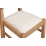 Queensbury Oak Cross Back Dining Chairs (Sold in Pairs) Queensbury Oak Cross Back Dining Chairs (Sold in Pairs)