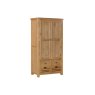 Queensbury Oak Double Larder Cupboard Queensbury Oak Double Larder Cupboard