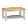 Queensbury Painted Coffee Table with Shelf Queensbury Painted Coffee Table with Shelf