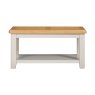 Queensbury Painted Coffee Table with Shelf Queensbury Painted Coffee Table with Shelf