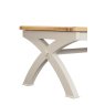 Queensbury Painted Small Cross Leg 180-26cm Extending Dining Table Queensbury Painted Small Cross Leg 180-26cm Extending Dining Table