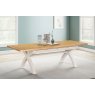 Queensbury Painted Small Cross Leg 180-26cm Extending Dining Table Queensbury Painted Small Cross Leg 180-26cm Extending Dining Table