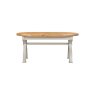 Queensbury Painted Oval Cross Leg 176-256cm Extending Dining Table Queensbury Painted Oval Cross Leg 176-256cm Extending Dining Table