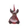 Plush Sitting Reindeer 38cm