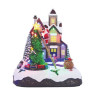LED Santa Decorating Tree 22cms