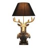Stag Lamp 36x62cm