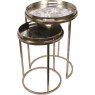 Set of 2 Palm Tree Tables Set of 2 Palm Tree Tables