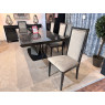 Krystal 200-250 or 300cm Extending Dining Table & 4 Roma Dining Chairs (Showroom Clearance) Krystal 200-250 or 300cm Extending Dining Table & 4 Roma Dining Chairs (Showroom Clearance)