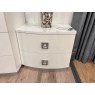 Kate 2 Drawer Bedside with Marble Top (Showroom Clearance) Kate 2 Drawer Bedside with Marble Top (Showroom Clearance)