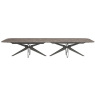 Hexagon 400 x 120cm Fixed Dining Table by Status of Italy Hexagon 400 x 120cm Fixed Dining Table by Status of Italy