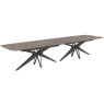 Hexagon 400 x 120cm Fixed Dining Table by Status of Italy Hexagon 400 x 120cm Fixed Dining Table by Status of Italy