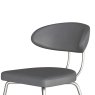 Margot Dining Chair by HND (Grey Faux Leather) Margot Dining Chair by HND (Grey Faux Leather)