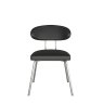 Margot Dining Chair by HND (Black Faux Leather) Margot Dining Chair by HND (Black Faux Leather)