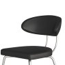 Margot Dining Chair by HND (Black Faux Leather) Margot Dining Chair by HND (Black Faux Leather)