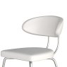 Margot Dining Chair by HND (White Faux Leather) Margot Dining Chair by HND (White Faux Leather)