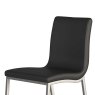 Audrey Dining Chair by HND (Black Faux Leather) Audrey Dining Chair by HND (Black Faux Leather)
