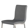 Audrey Dining Chair by HND (Grey Faux Leather) Audrey Dining Chair by HND (Grey Faux Leather)