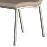Audrey Dining Chair by HND (Taupe Faux Leather) Audrey Dining Chair by HND (Taupe Faux Leather)
