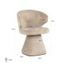 Gatsbi Dining Chair (Desert Fusion) by Richmond Interiors Gatsbi Dining Chair (Desert Fusion) by Richmond Interiors