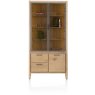 Nystead 100cm Glass Cabinet by Habufa Nystead 100cm Glass Cabinet by Habufa