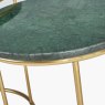 Milly S/2 Green Marble Tables Milly S/2 Green Marble Tables
