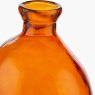 Orange Organic Glass Vase Tall Orange Organic Glass Vase Tall