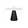 Degas 120cm Round Dining Table by Richmond Interiors Degas 120cm Round Dining Table by Richmond Interiors