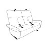 Loona 2 Seater Electric Recliner Sofa (4484-80QR) by Himolla Loona 2 Seater Electric Recliner Sofa (4484-80QR) by Himolla