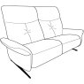 Loona 3 Seater Fixed Sofa (4484-12HN) by Himolla Loona 3 Seater Fixed Sofa (4484-12HN) by Himolla