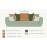 Nova Grand Sofa (Pillow Back) by Alstons Nova Grand Sofa (Pillow Back) by Alstons