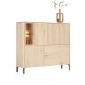 Trenton 153cm Dresser (Natural) by Habufa Trenton 153cm Dresser (Natural) by Habufa