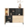 Trenton 153cm Dresser (Natural) by Habufa Trenton 153cm Dresser (Natural) by Habufa