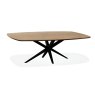 Wellington 138 x 85cm Dining Table (Danish Oval Version) by MaxFurn Wellington 138 x 85cm Dining Table (Danish Oval Version) by MaxFurn