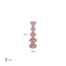 Candle holder Bijou small (Pink) Candle holder Bijou small (Pink)