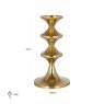 Candle holder Ayden small (Gold) Candle holder Ayden small (Gold)