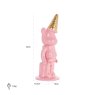 Decorative object Icebear pink (Pink) Decorative object Icebear pink (Pink)