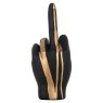 Decorative object hand digitus (Black/gold) Decorative object hand digitus (Black/gold)